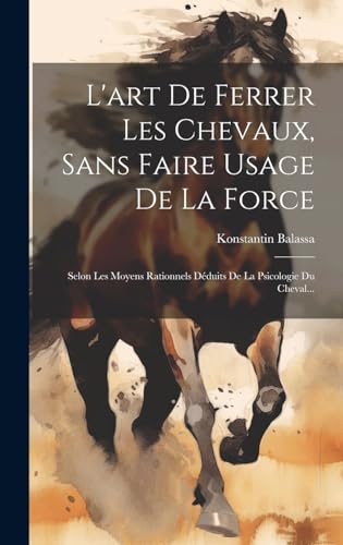 L'art De Ferrer Les Chevaux, Sans Faire Usage De La Force