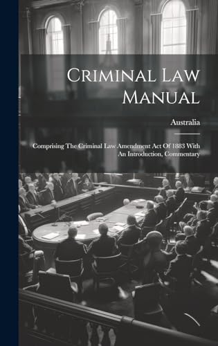 Criminal Law Manual