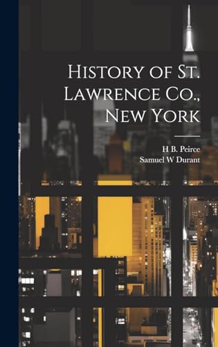 History of St. Lawrence Co., New York