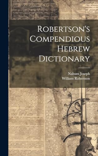 Robertson's Compendious Hebrew Dictionary