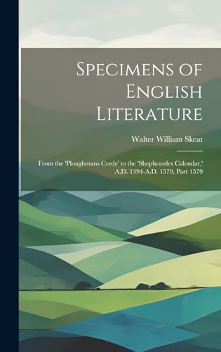 Specimens of English Literature