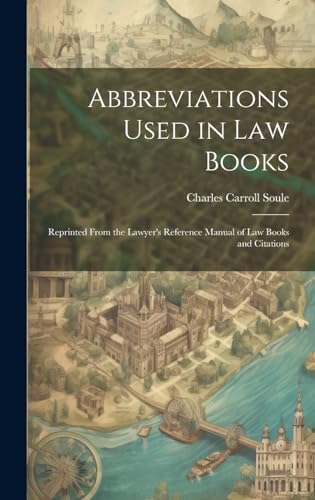 Abbreviations Used in Law Books