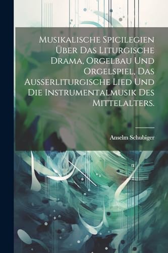 Musikalische Spicilegien über das liturgische Drama, Orgelbau und Orgelspiel, das ausserliturgische Lied und die Instrumentalmusik des Mittelalters.