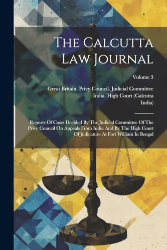 The Calcutta Law Journal