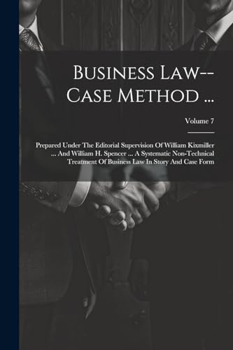 Business Law--case Method ...