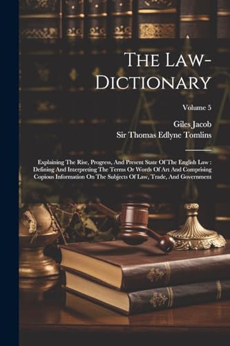The Law-dictionary