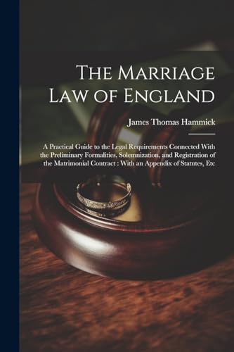 The Marriage Law of England