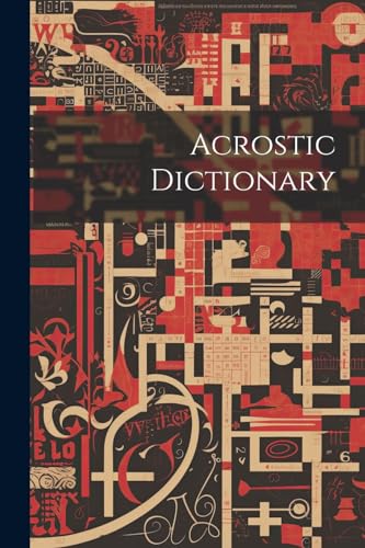 Acrostic Dictionary