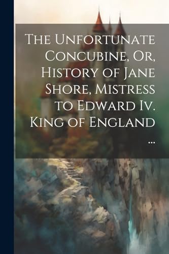 The Unfortunate Concubine, Or, History of Jane Shore, Mistress to Edward Iv. King of England ...