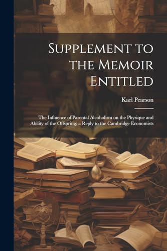 Supplement to the Memoir Entitled