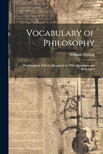 Vocabulary of Philosophy