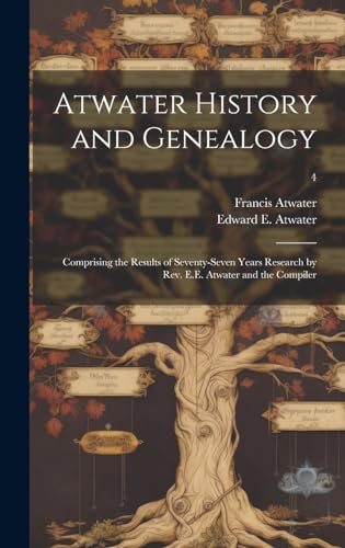 Atwater History and Genealogy