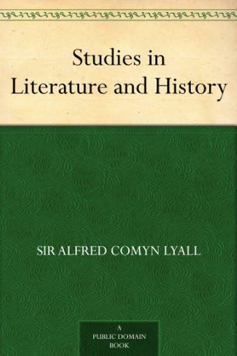 Studies in Literature and History