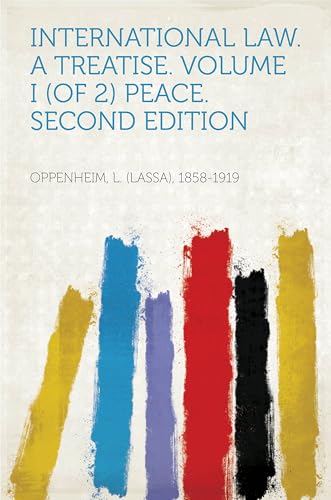 International Law. A Treatise.