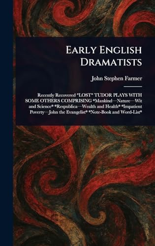 Early English Dramatists
