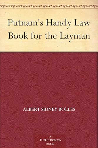 Putnam's Handy Law Book for the Layman