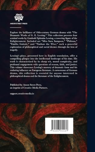 The Dramatic Works of G. E. Lessing
