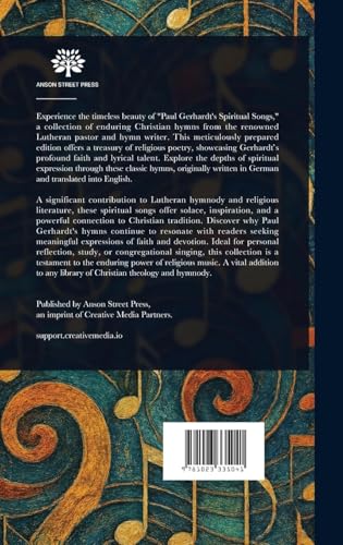 Paul Gerhardt's Spiritual Songs