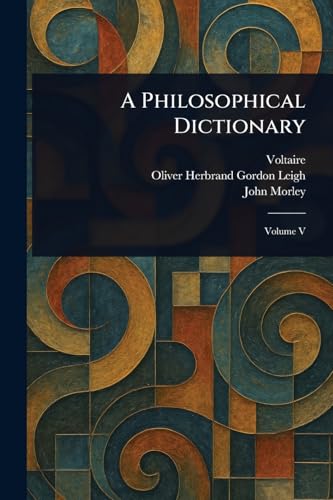A Philosophical Dictionary