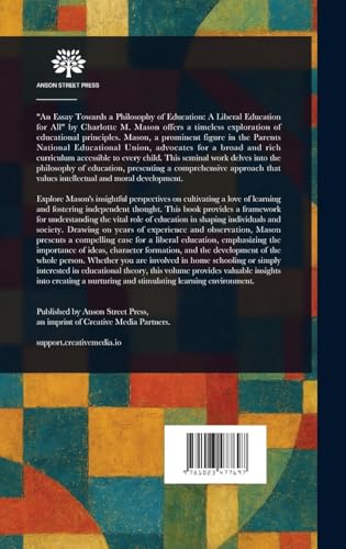 An Essay Towards a Philosophy of Education