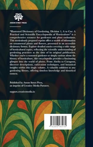 The Illustrated Dictionary of Gardening, Division 1