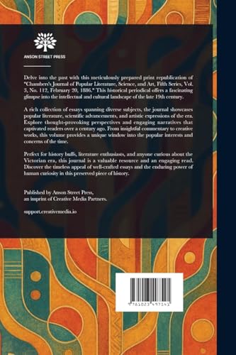 Chambers's Journal of Popular Literature, Science, and Art