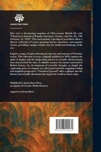 Chambers's Journal of Popular Literature, Science, and Art