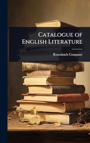 Catalogue of English Literature