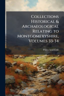 Collections Historical & Archaeological Relating to Montgomeryshire, Volumes 33-34