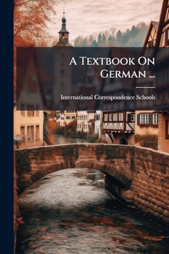 A Textbook On German ...