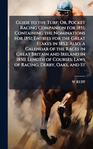 Guide to the Turf; Or, Pocket Racing Companion for 1851; Containing the Nominations for 1851; Entries for the Great Stakes in 1852; Also, a Calendar of the Races in Great Britain and Ireland in 1850; Length of Courses; Laws of Racing; Derby, Oaks, and St