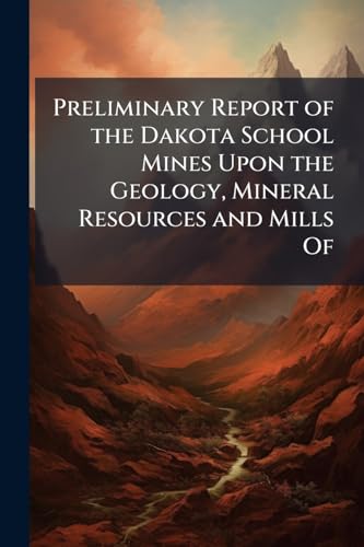 Preliminary Report of the Dakota School Mines Upon the Geology, Mineral Resources and Mills Of