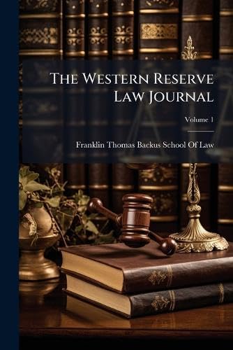 The Western Reserve Law Journal
