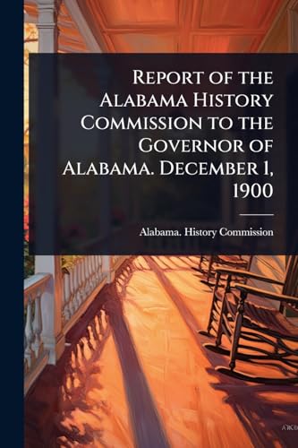 Report of the Alabama History Commission to the Governor of Alabama. December 1, 1900