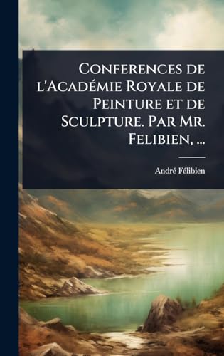 Conferences de l'AcadÃ©mie Royale de Peinture et de Sculpture. Par Mr. Felibien, ...