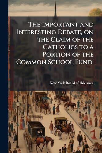 The Important and Interesting Debate, on the Claim of the Catholics to a Portion of the Common School Fund;