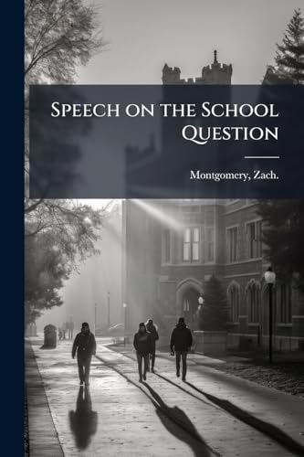 Speech on the School Question