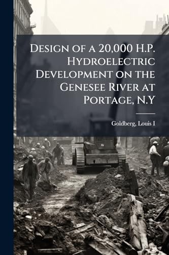 Design of a 20,000 H.P. Hydroelectric Development on the Genesee River at Portage, N.Y
