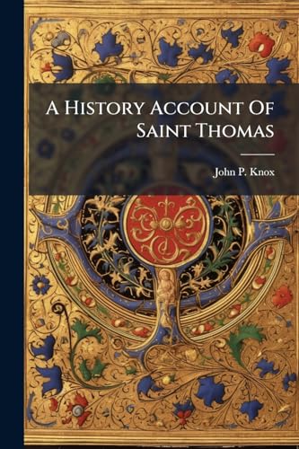 A History Account Of Saint Thomas