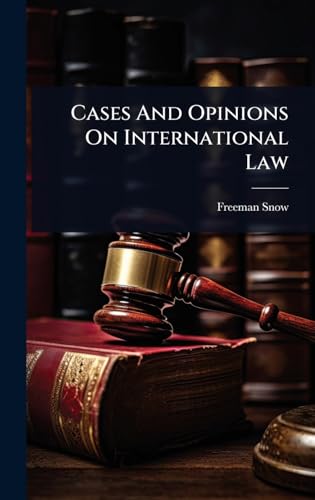 Cases And Opinions On International Law