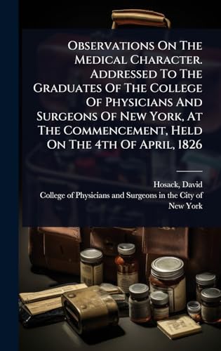 Observations On The Medical Character. Addressed To The Graduates Of The College Of Physicians And Surgeons Of New York, At The Commencement, Held On The 4th Of April, 1826