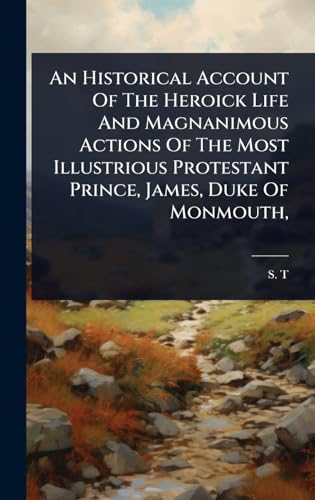 An Historical Account Of The Heroick Life And Magnanimous Actions Of The Most Illustrious Protestant Prince, James, Duke Of Monmouth,
