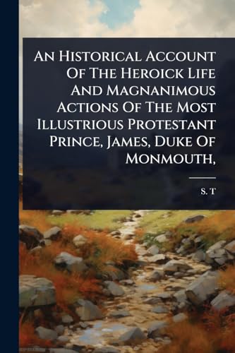 An Historical Account Of The Heroick Life And Magnanimous Actions Of The Most Illustrious Protestant Prince, James, Duke Of Monmouth,