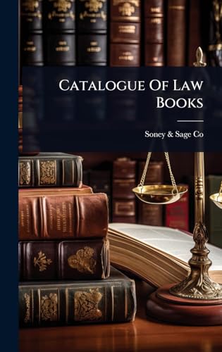 Catalogue Of Law Books