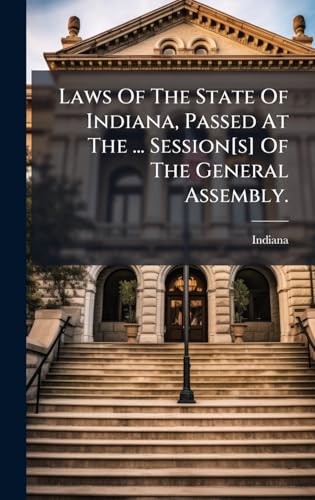 Laws Of The State Of Indiana, Passed At The ... Session[s] Of The General Assembly.