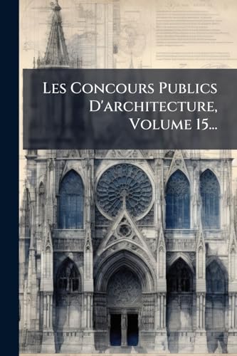 Les Concours Publics D'architecture, Volume 15...