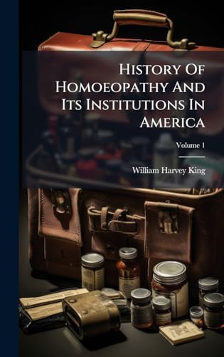 History Of Homoeopathy And Its Institutions In America
