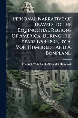 Personal Narrative Of Travels To The Equinoctial Regions Of America, During The Years 1799-1804, By A. Von Humboldt And A. Bonpland