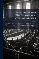 Standards and Guidelines for Internal Affairs
