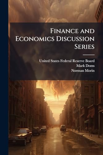 Finance and Economics Discussion Series